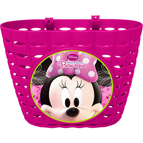 MINNIE MOUSE cykelkurv - Lyserød