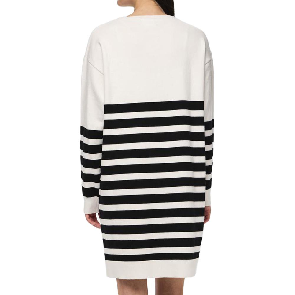 Pieces Robe Blanche/Noire Femme Pieces Penelope