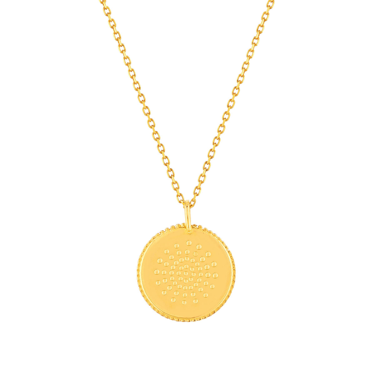 Collier or 375 jaune 45cm