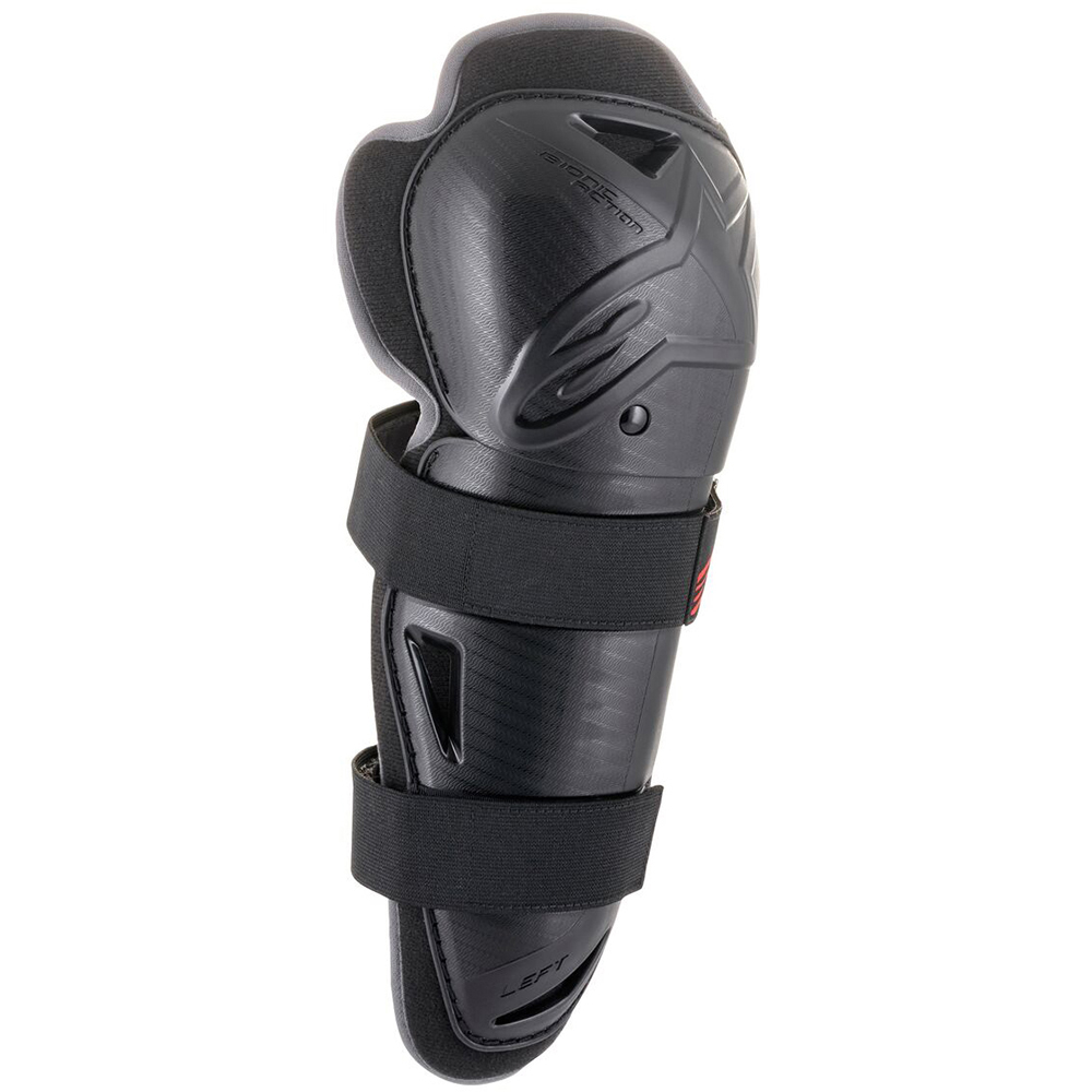 Alpinestars - Genouillères Bionic Action Noir / Rouge