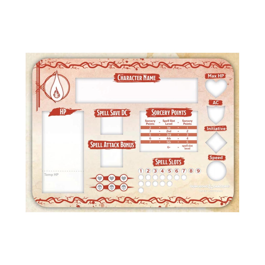 D&D - Sorcerer Token Set