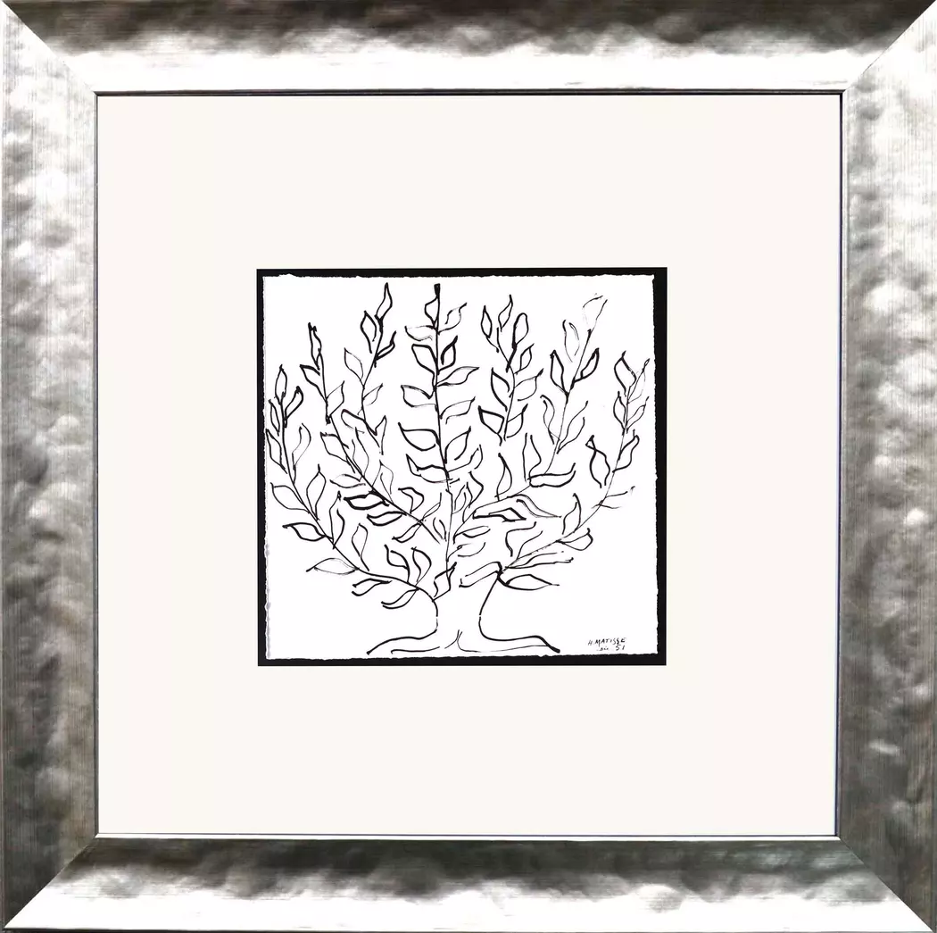 Wandbild 62 x 62 cm Baum