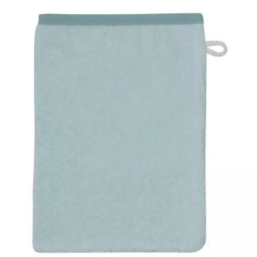 WÖRNER SÜDFROTTIER Uni Waschhandschuh mint 15 x 21 cm