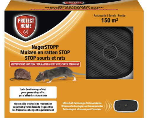 Rodent Stop Protect Home Ultrasound voor binnenruimtes 150 m²