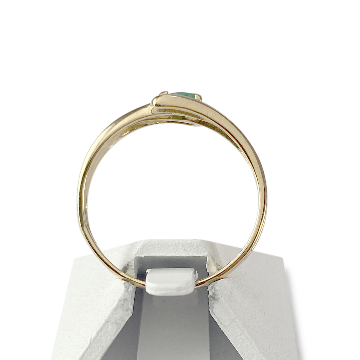 Bague d'occasion or 750 jaune émeraude