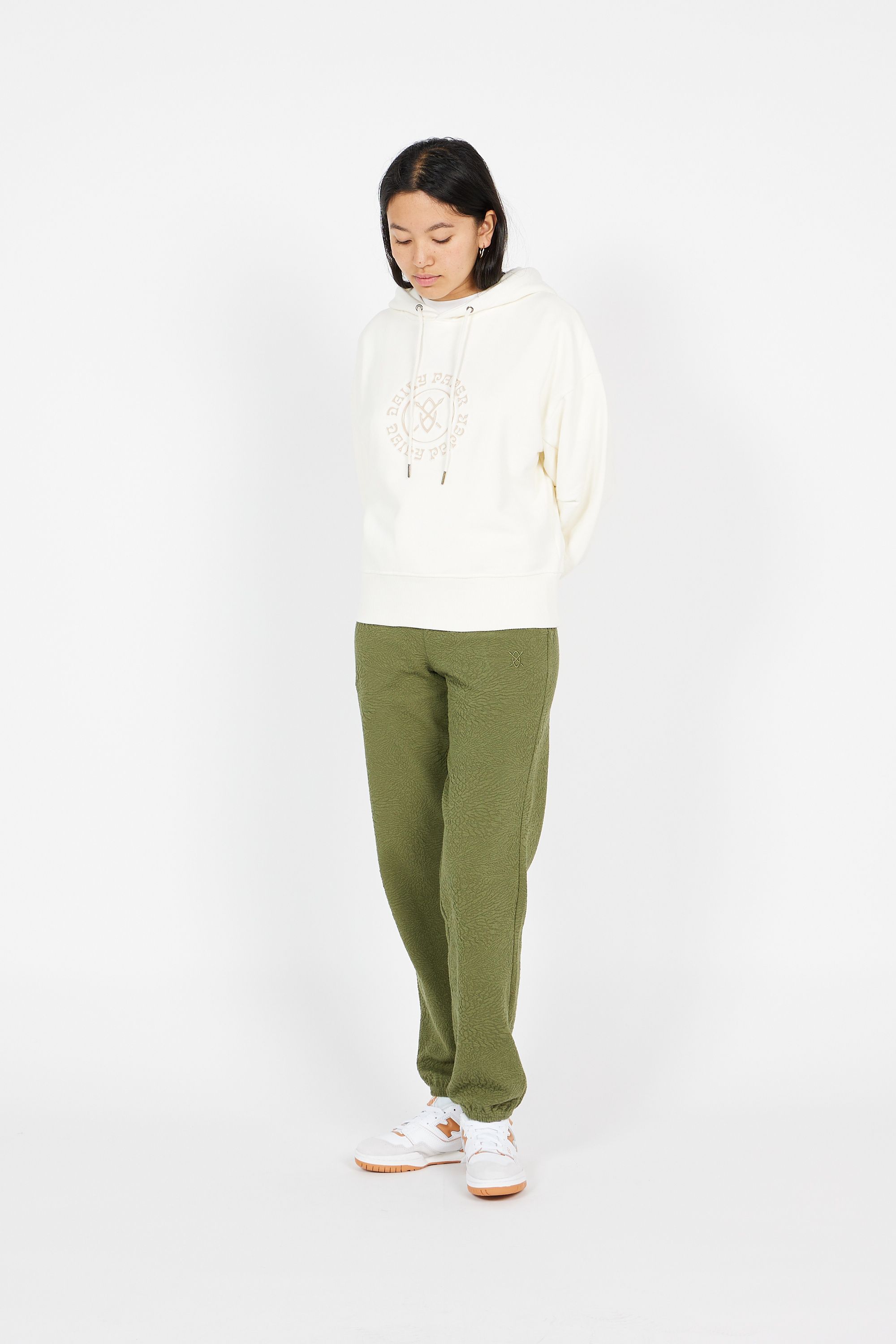 Daily Paper hoodie POPPY Beige