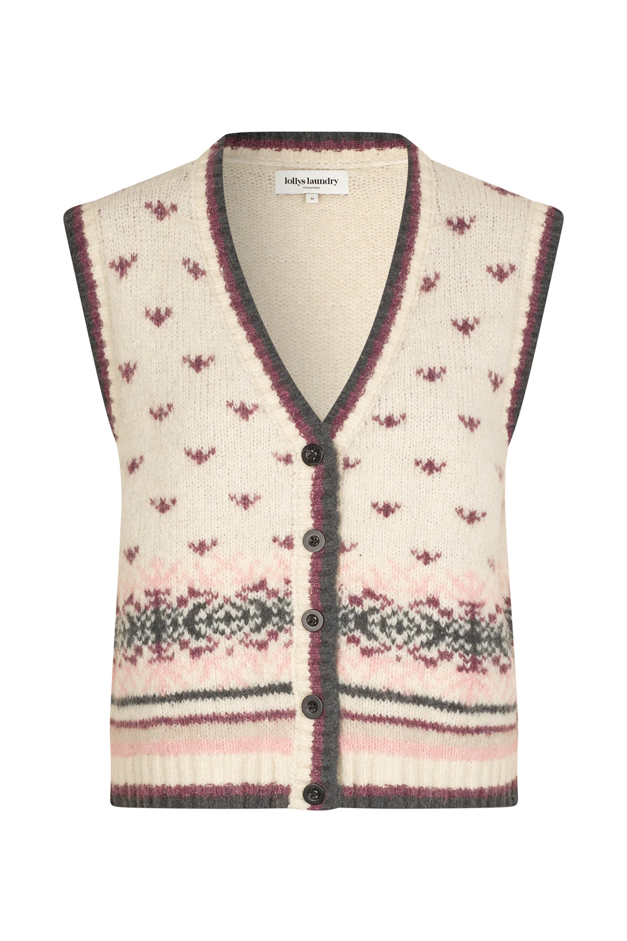Lollys Laundry  Ina strikvest - creme