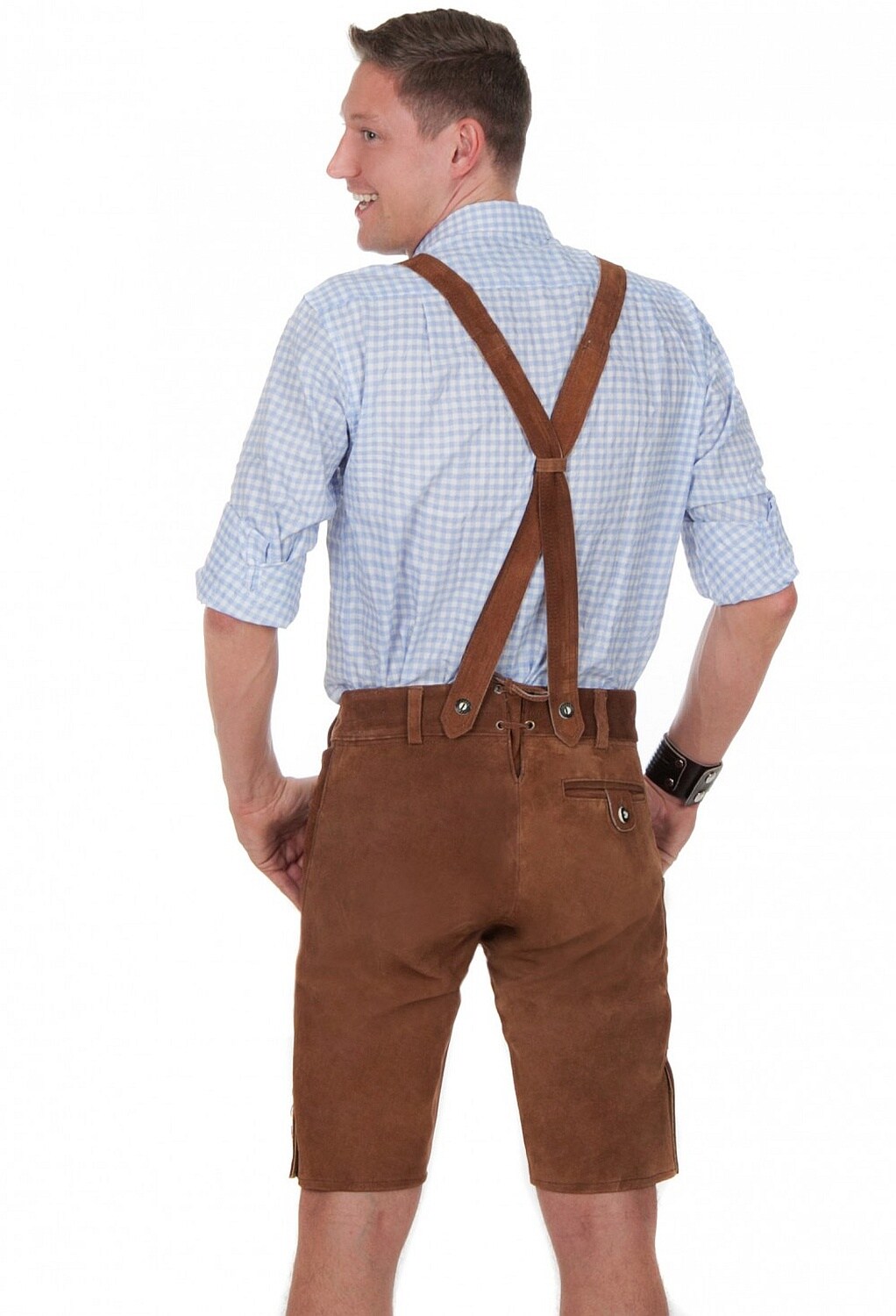 Kurze Trachtenlederhose
