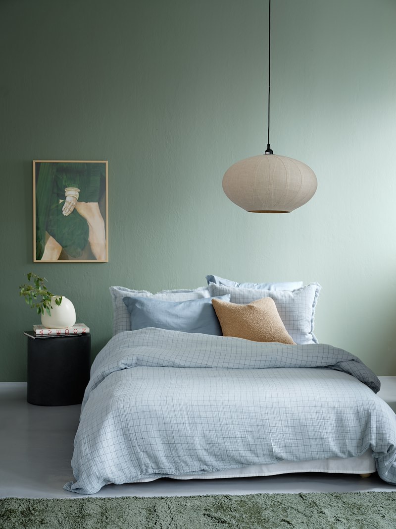 Calix takpendel Offwhite linskjerm Ø45cm E27