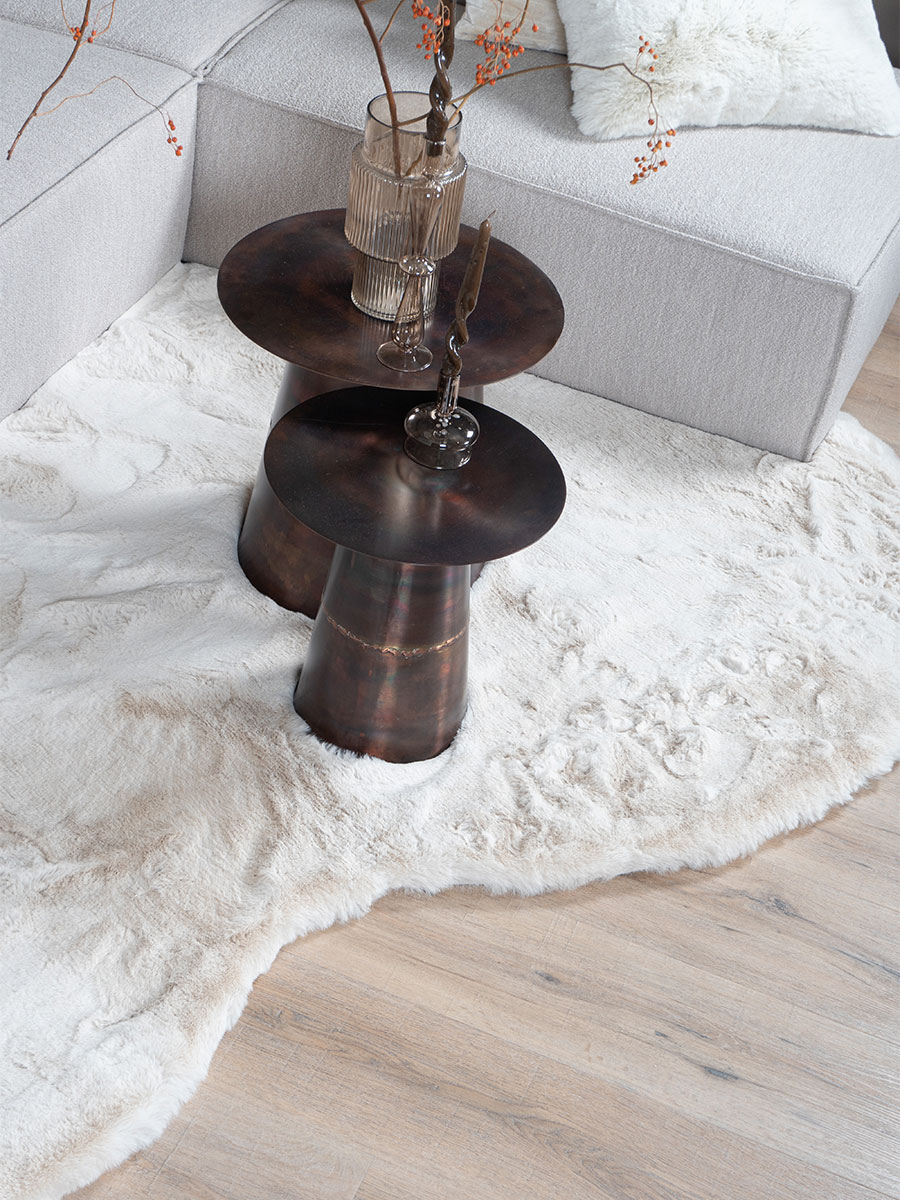 Vloerkleed Morbido Beige – Organisch 160 x 230 cm