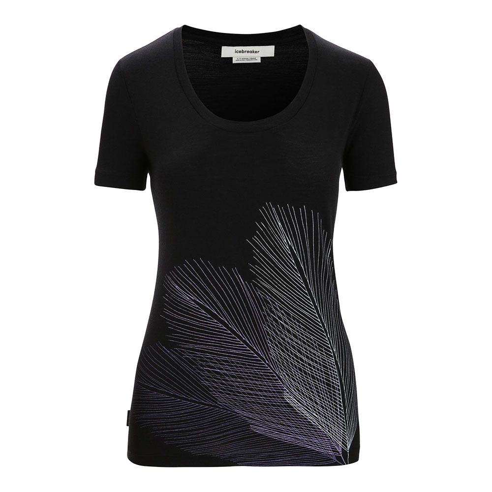 Icebreaker TECH LITE II - Tee-shirt Femme black