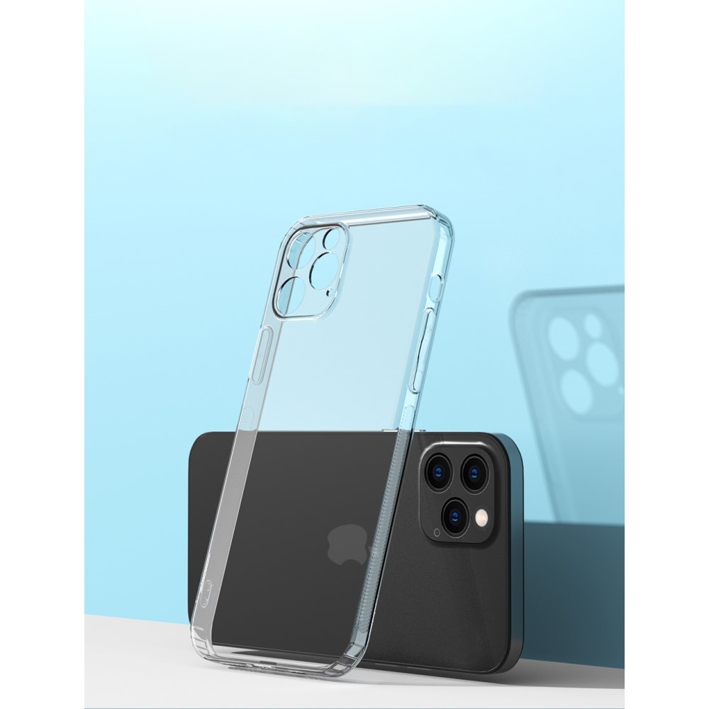 iPhone 12 Pro Gummi Case Hülle Ultra Thin 0.8 mm - Transparent