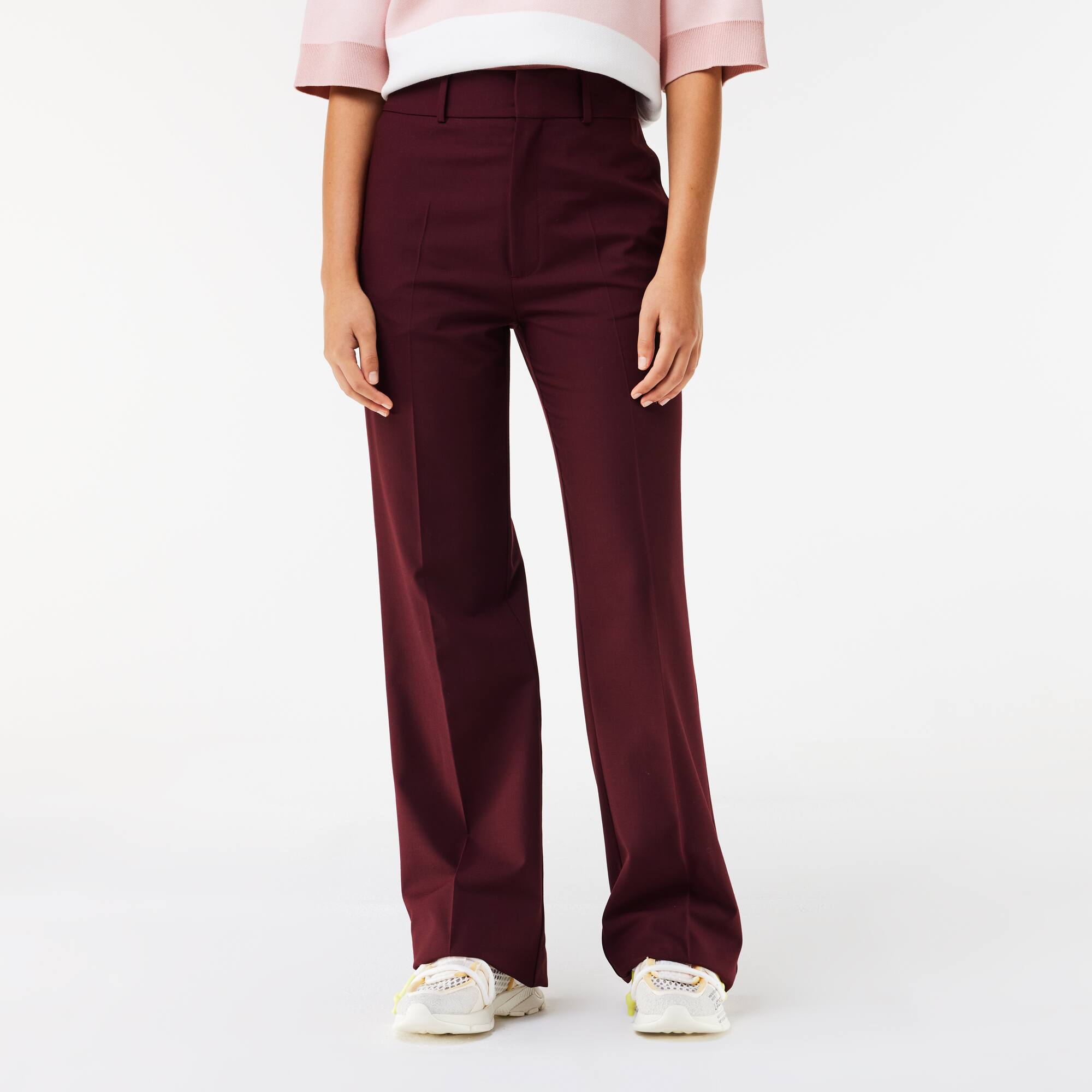 Lacoste x Eleven by Venus Stretch-Wollhose Lacoste X EleVen by Venus Williams - Rot - Lacoste - Damen