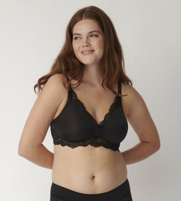 Triumph Amourette Charm Beugelloze Bh Zwart