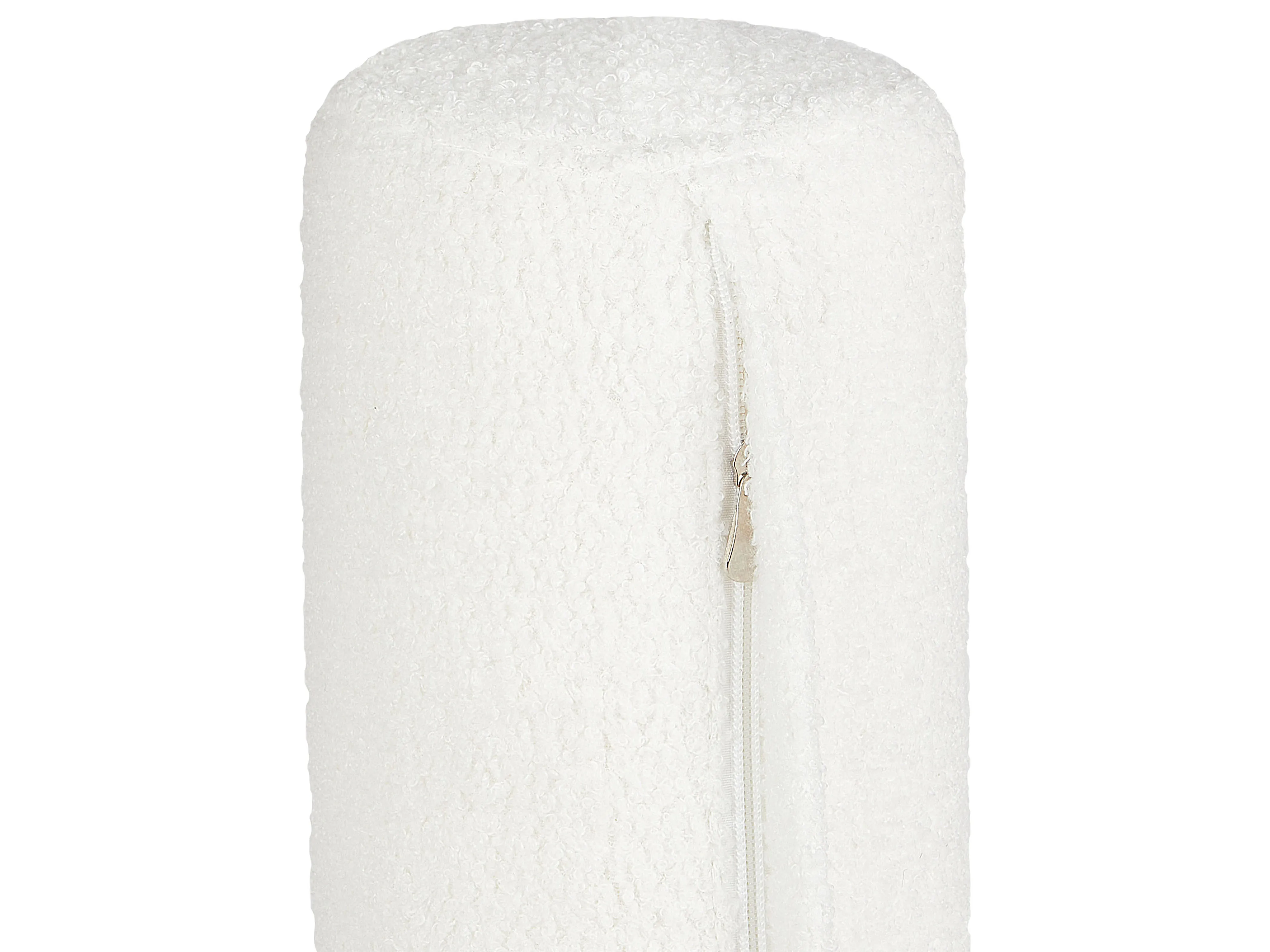 Chaise longue CHINON Bouclé Wit