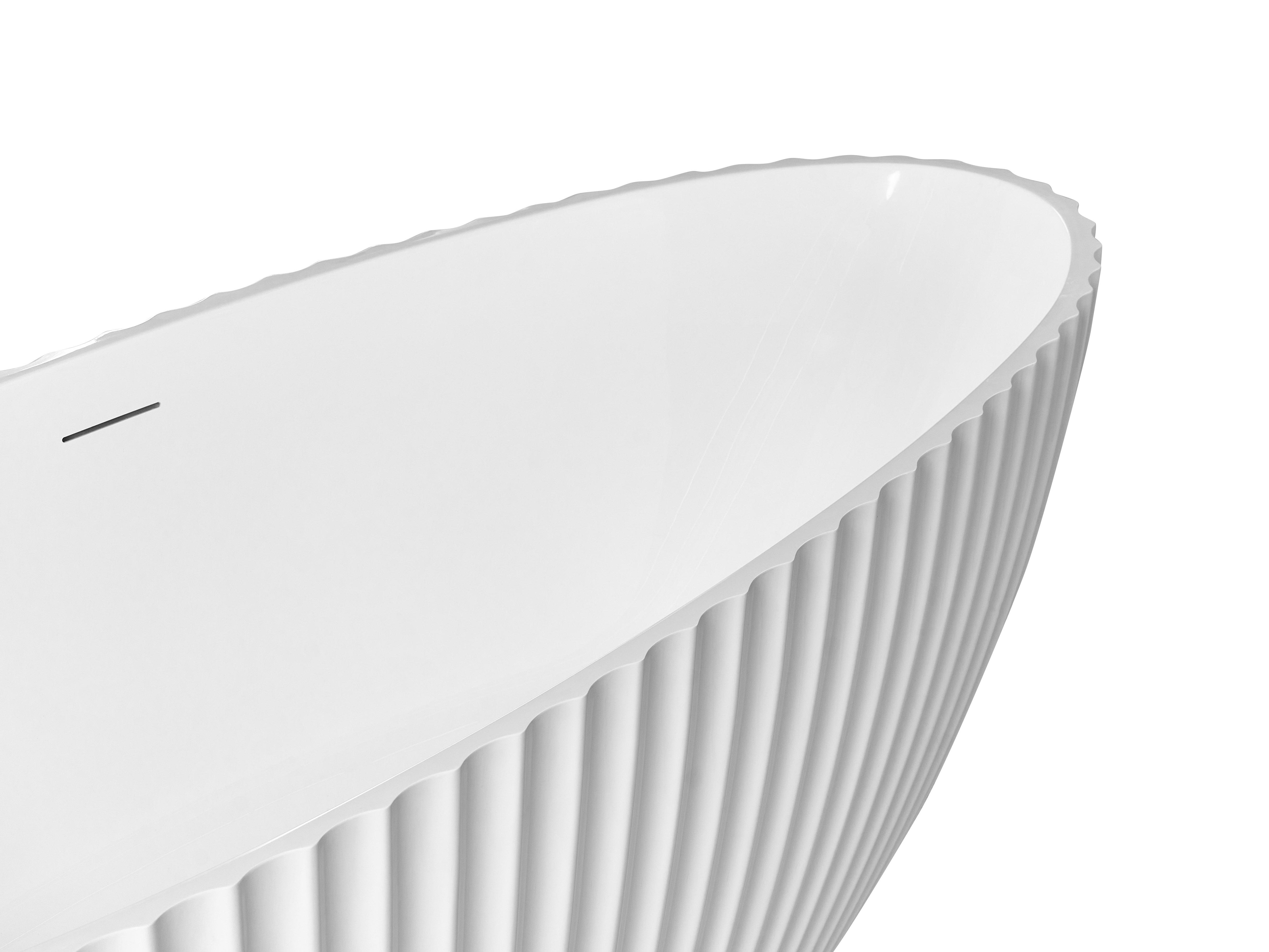 Vrijstaand bad TEFE 170 x 78 cm Wit