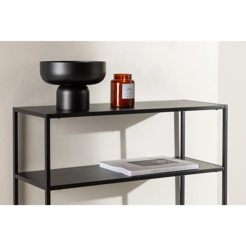 Svea - Antonia sidetable - 80 cm - zwart