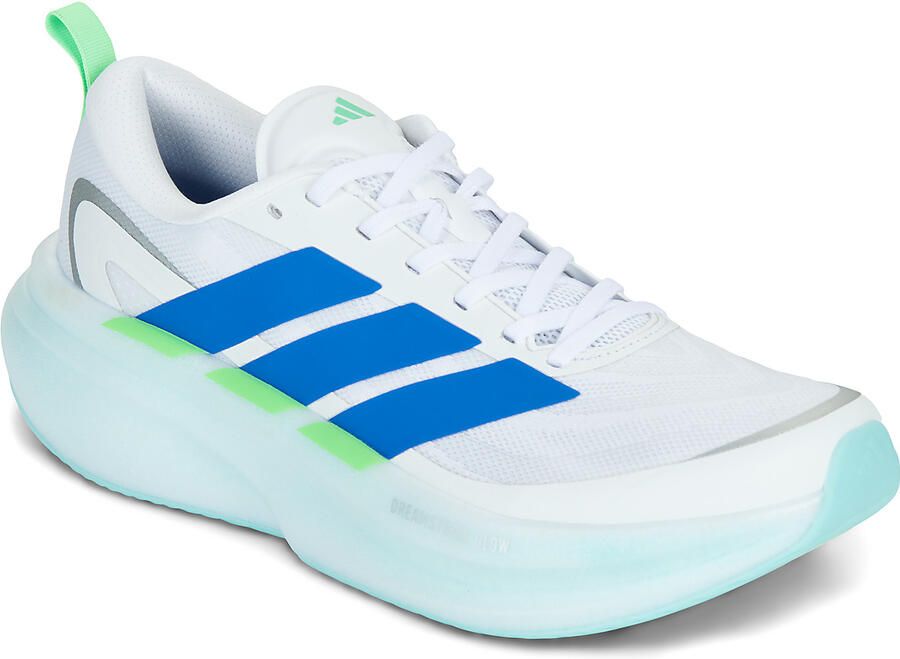 Adidas Performance Supernova Glide hardloopschoenen lichtblauw wit