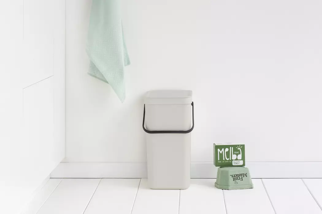 Abfallbehälter Sort&Go 16l Light Grey