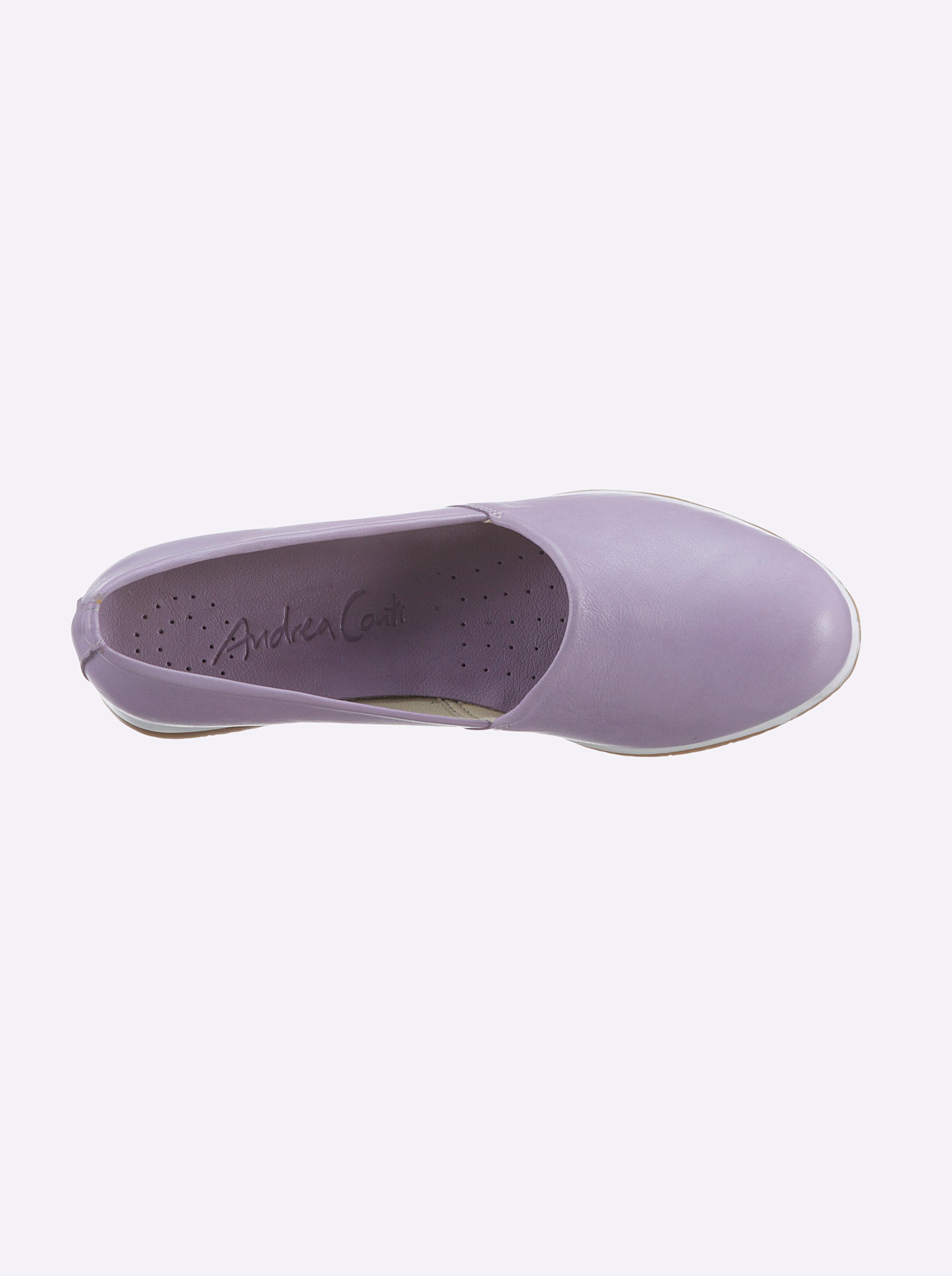 Andrea Conti Slipper in flieder