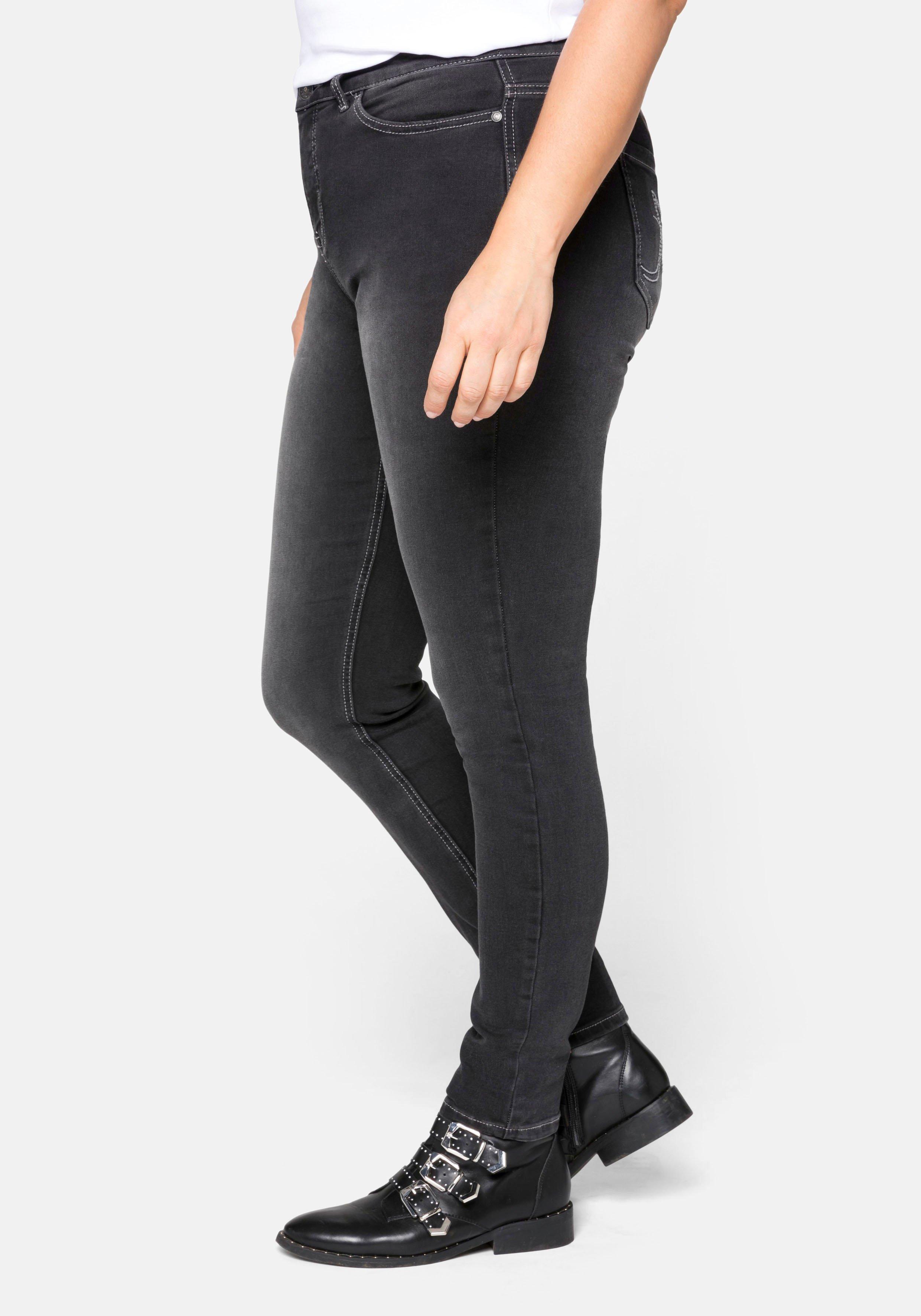 Skinny Power-Stretch-Jeans in 5-Pocket-Form