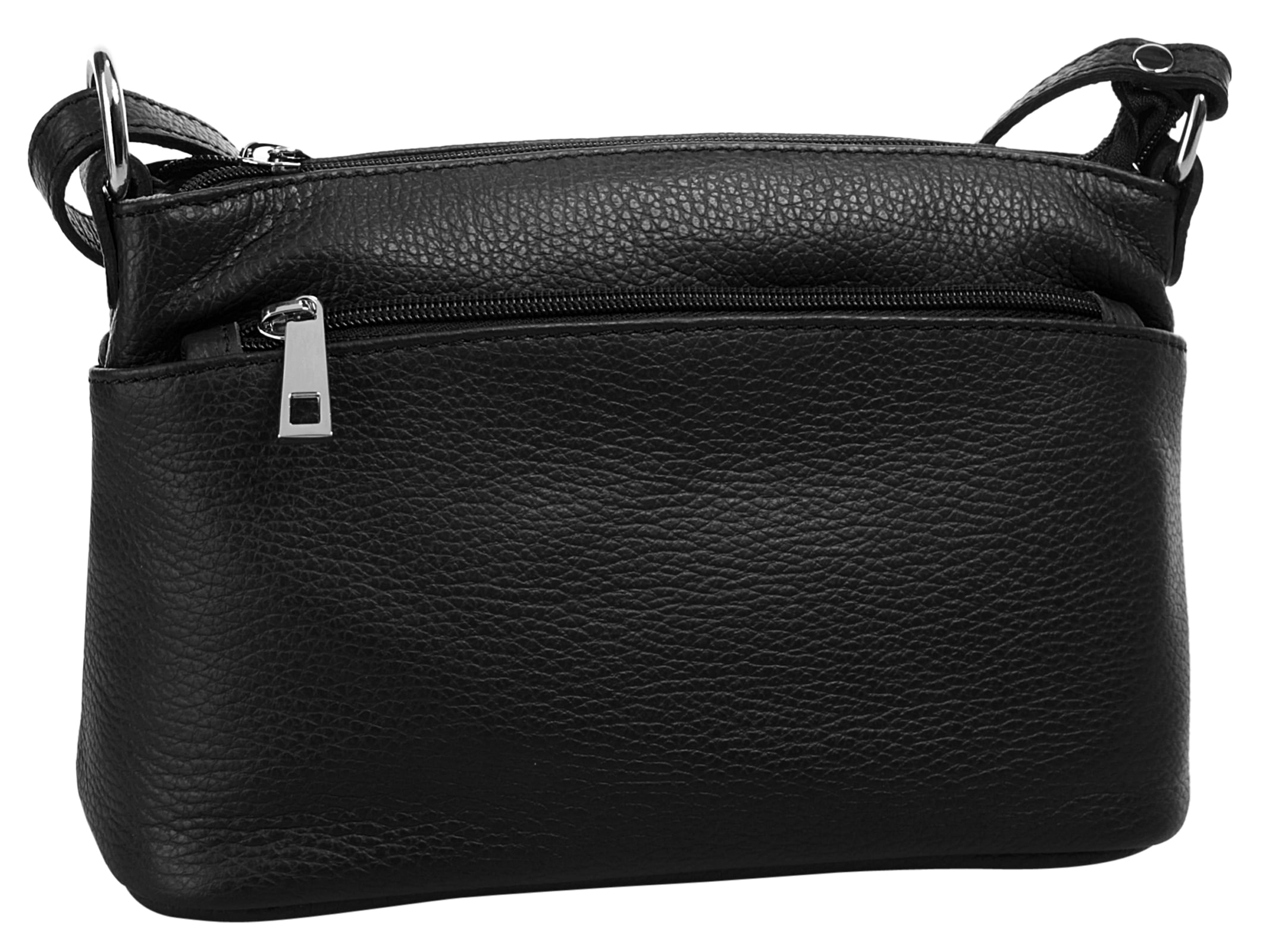 Cluty Umhängetasche echt Leder, Made in Italy