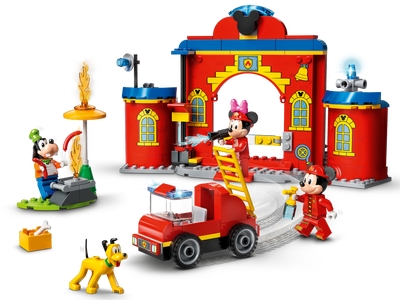 LEGO Mickey & Friends brandweerkazerne & auto (10776)