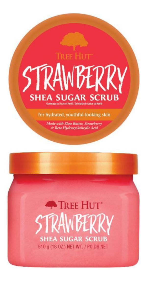 Tree Hut Shea Sugar Scrub Strawberry - 510 ml.