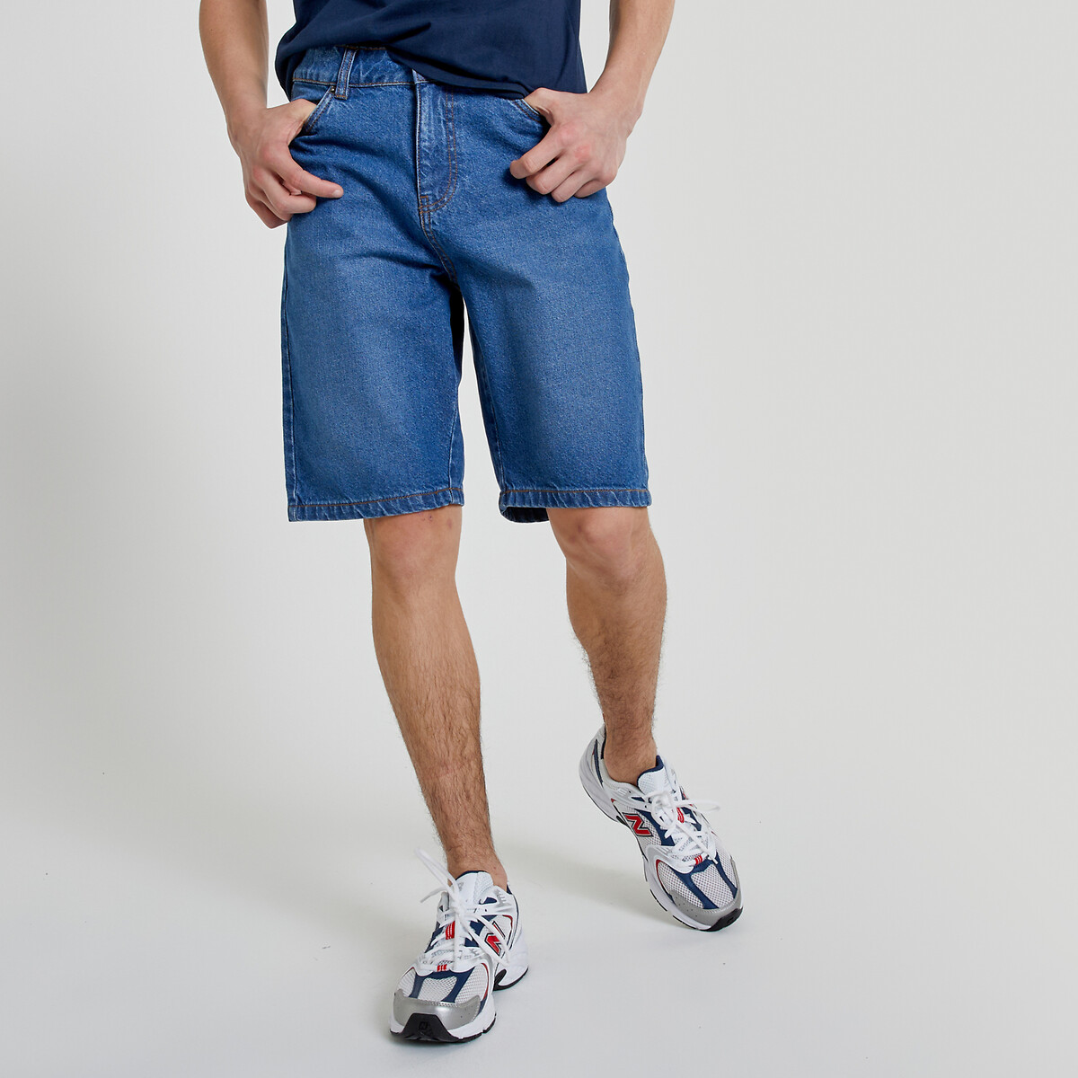 COLEÇÕES LA REDOUTE<br>Bermudas em ganga