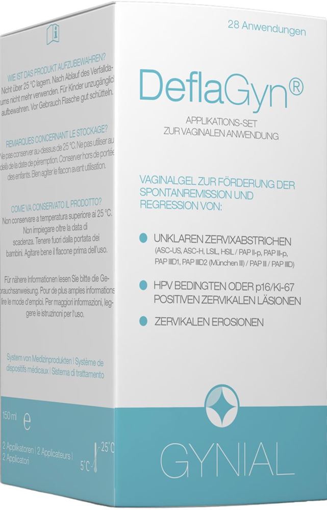 DEFLAGYN Vaginalgel Vag Gel (28 Applikationen) Tb 150 ml