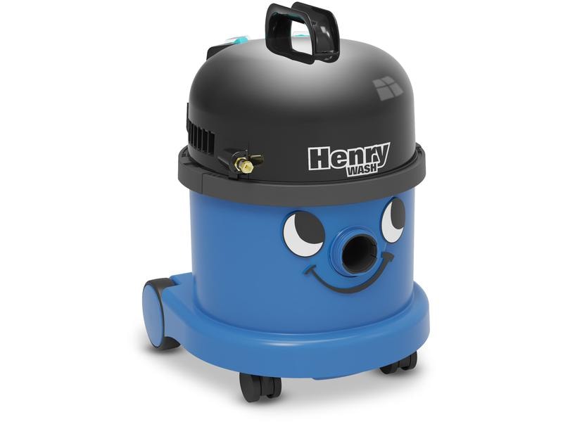 Numatic Wassersauger Henry Wash Blau/Schwarz 1200 W-