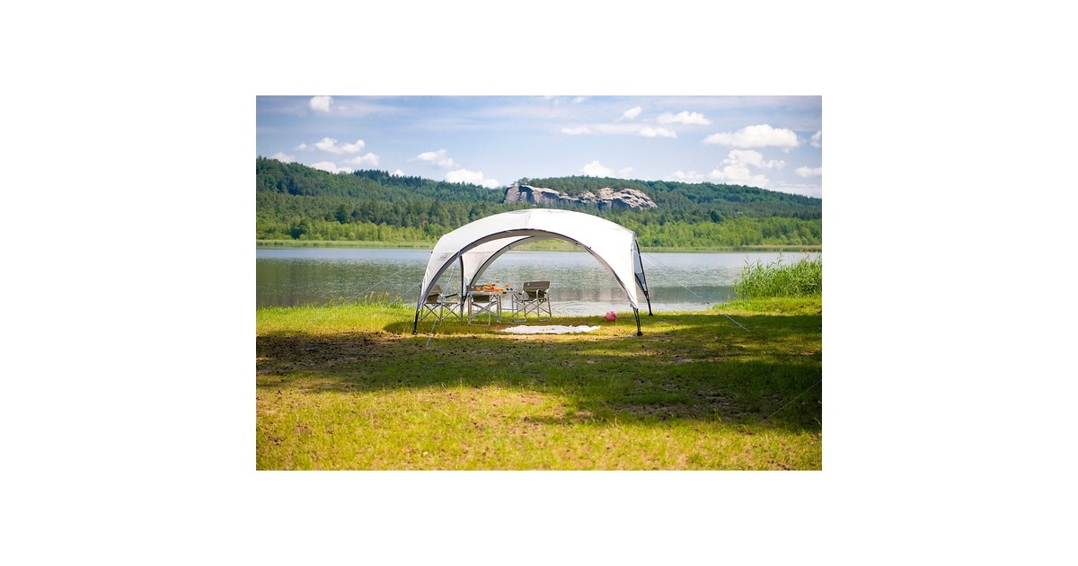ColemanCO Pavillon Event Shelter  3,65m x 3,65m paviljoen  (Lichtgrijs/grijs)