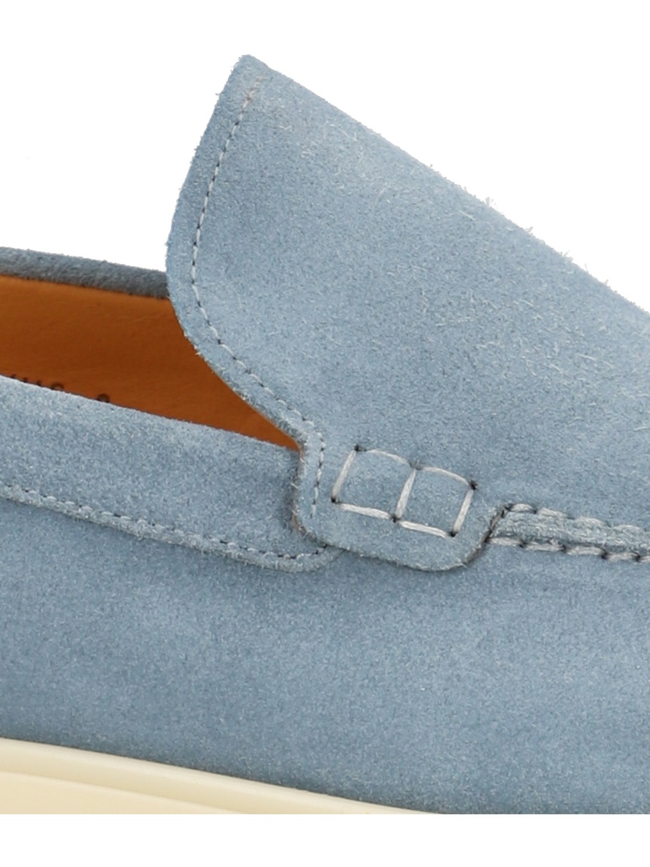 Veloursleder Slipper