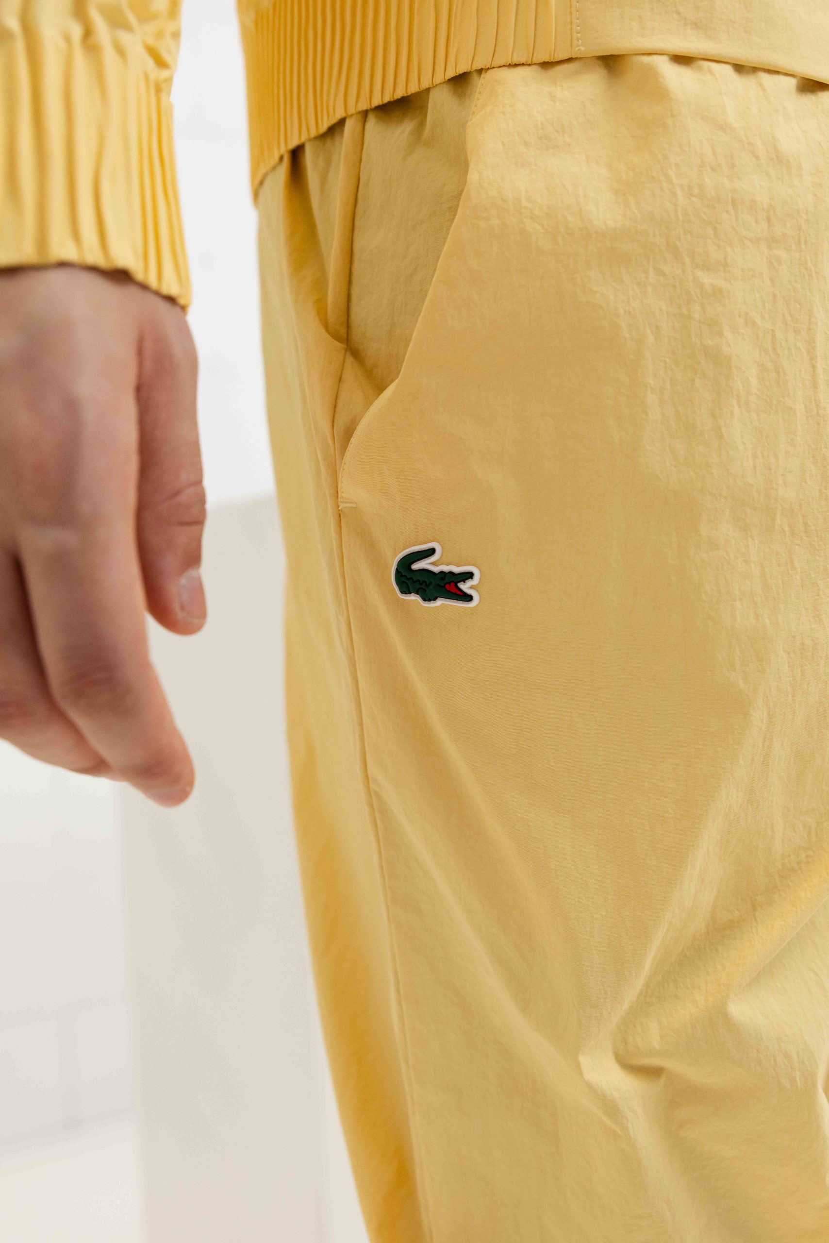 Lacoste Tennis x Novak Djokovic  Trainingspak Heren Geel