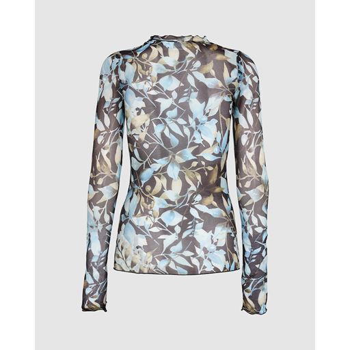 Moves Markhild Langærmet Bluse, Sort, S