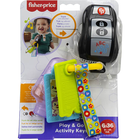 Fisher price Play & Go aktivitetsnøgler