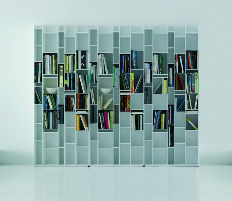 MDF Italia Random boekenkast wit
