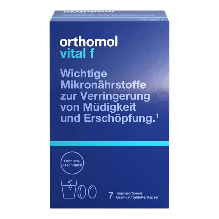 Orthomol Vital F Granulat /Kapseln /Tabletten Kombipackung, 1 P