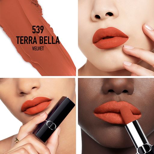 Dior Rouge Dior New Velvet Lipstick, 539 Terra Bella