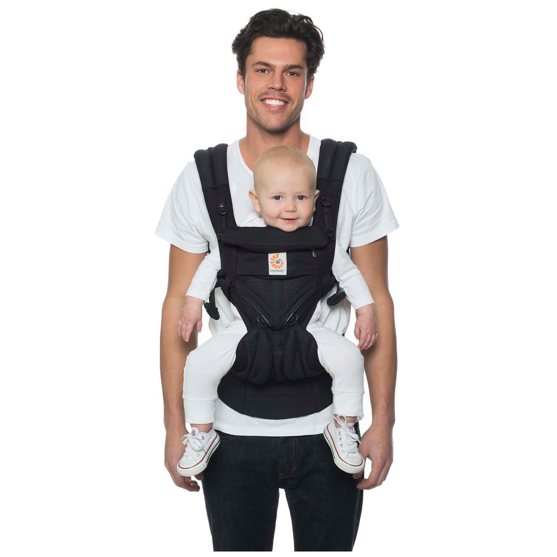 Ergobaby Omni 360 draagzak Cool Air Mesh Onyx Black - Draagzak - Prénatal