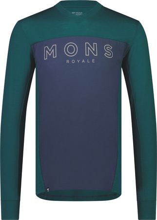 REDWOOD ENDURO Herren-Langarmshirt  evergreenmidnight  M