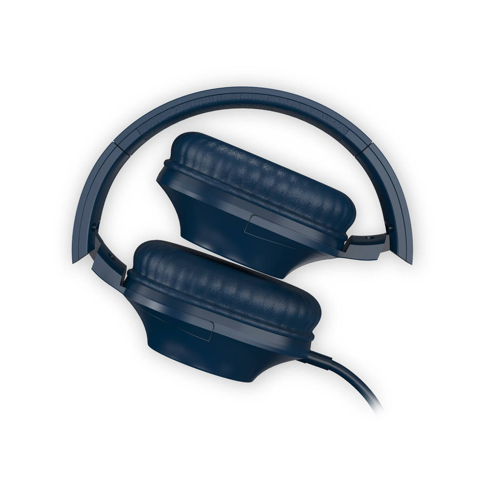 Qware Sound bedrade headset - blauw