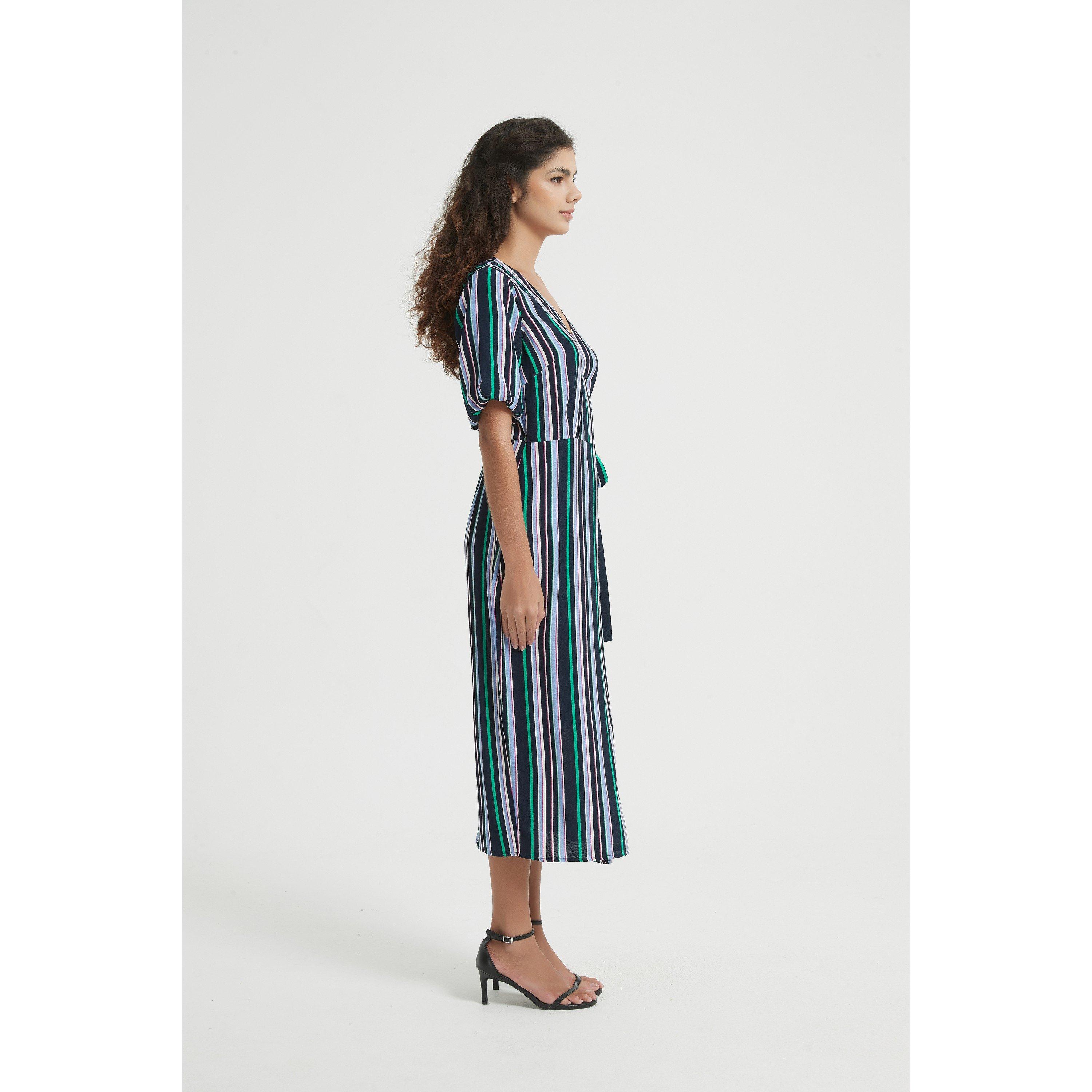 Be You Wrap Midi Dress