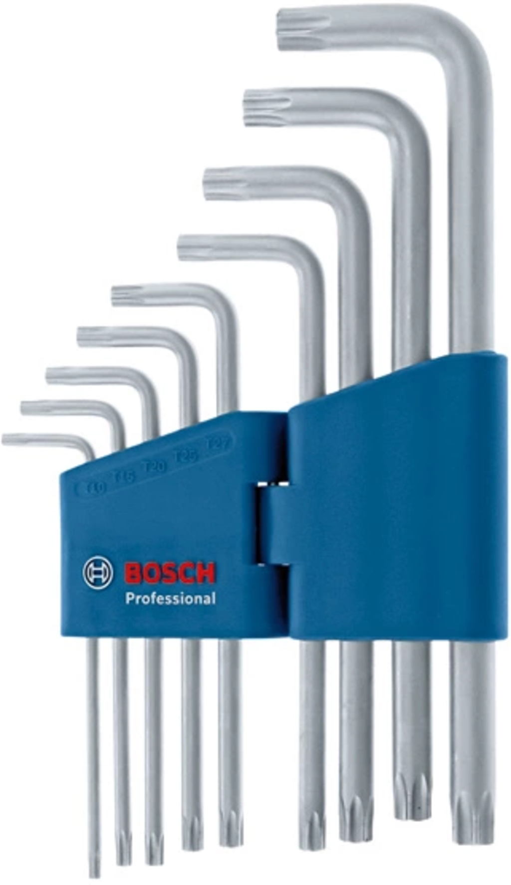 Bosch Professional  Sechskantenschlüssel-Set, 9 Teile, Torx    Set für professionelle Anwendungen