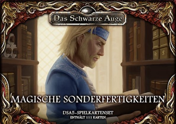Das Schwarze Auge, Zubehör - Spielkartenset Magie - Magische Sonderfertigkeiten