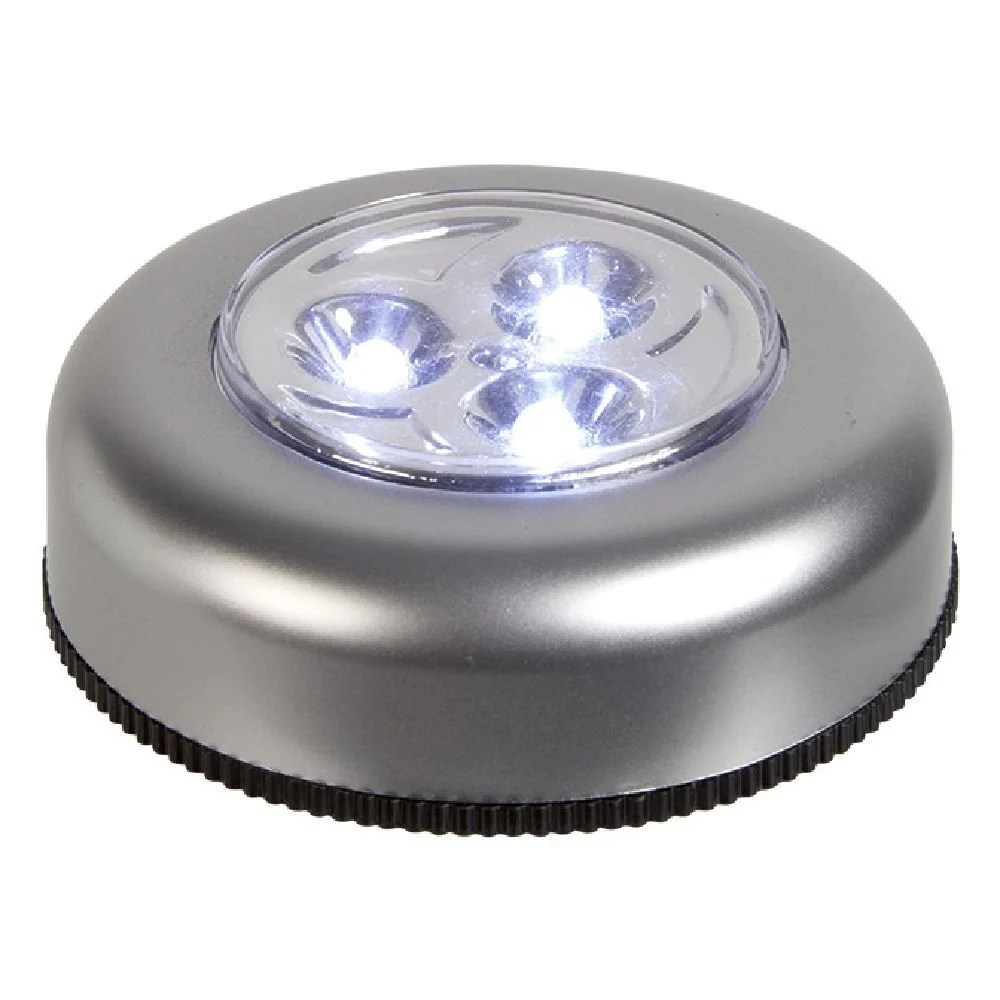 Applique mural push 3 LED blanc