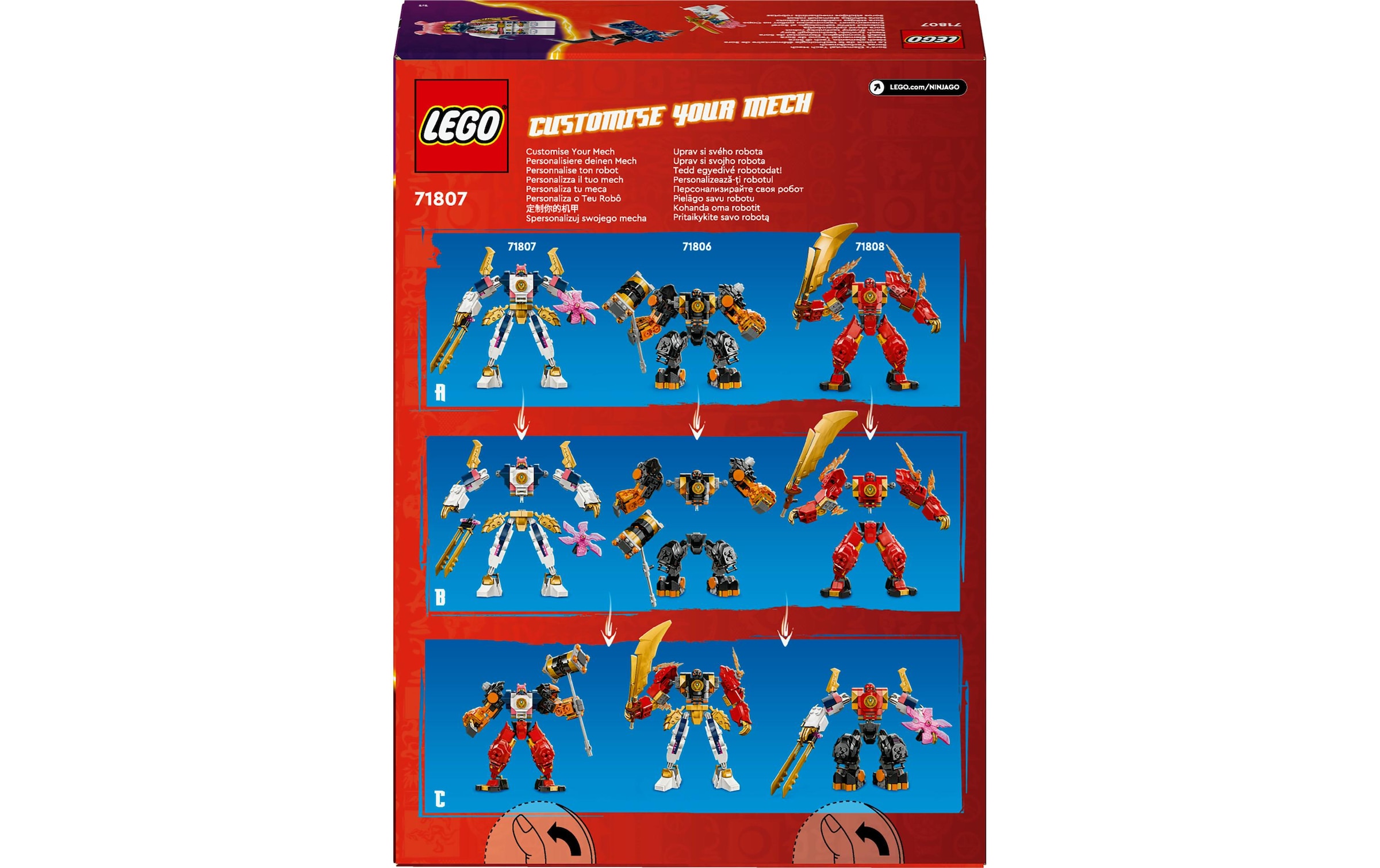LEGO® Spielbausteine »Soras Technikmech 71807«