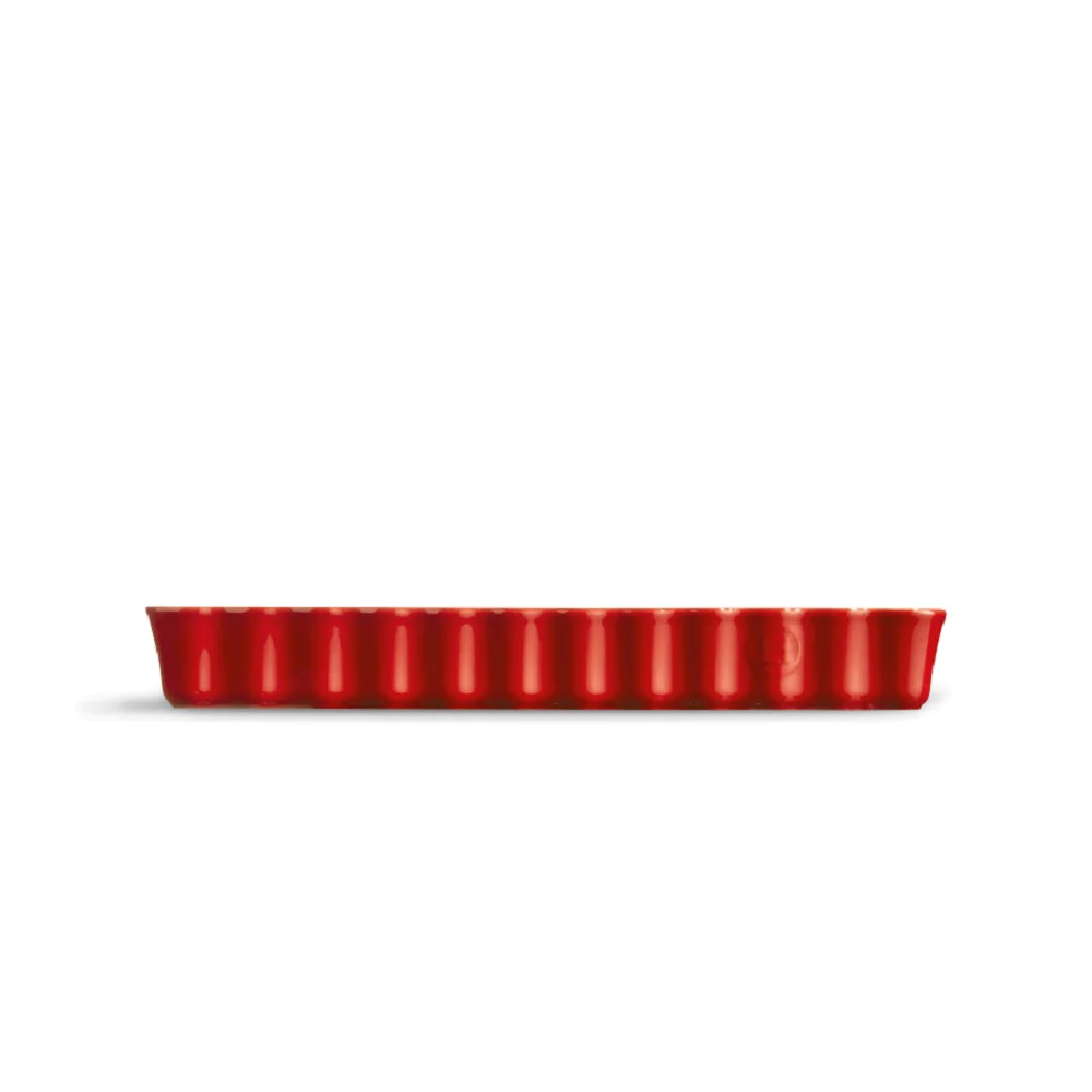 Tourtière rectangle rouge 36 cm Emile Henry