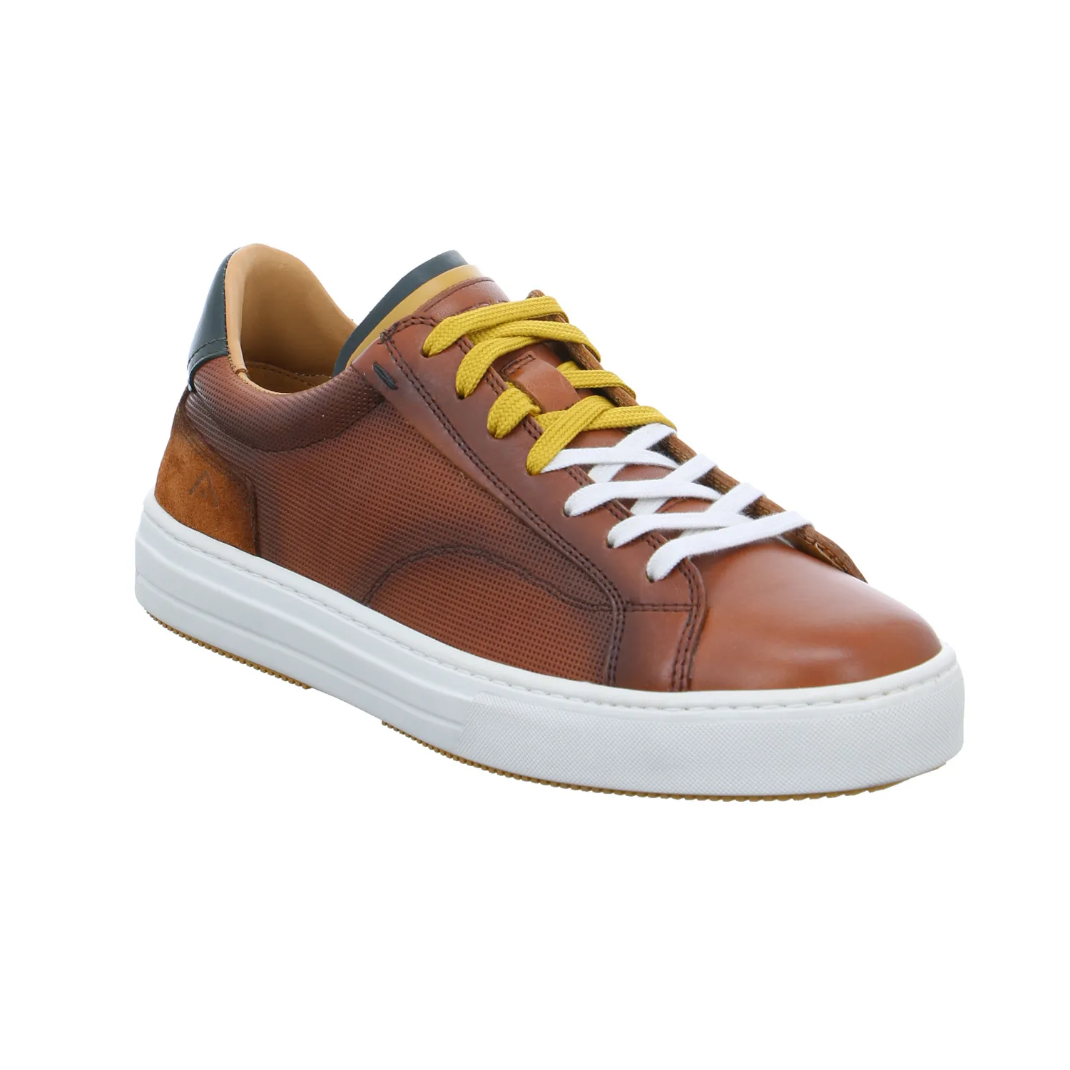 AMBITIOUS Halbschuhe Sneaker Cognac Leder