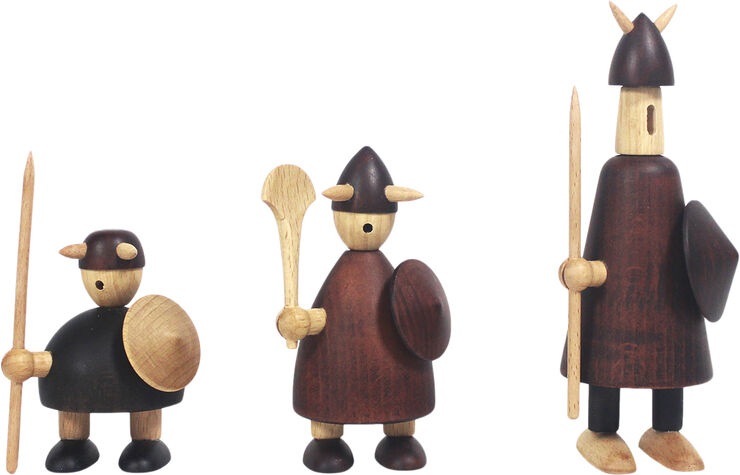 Andersen - Furniture The vikings of Denmark - Set of 3 Træ